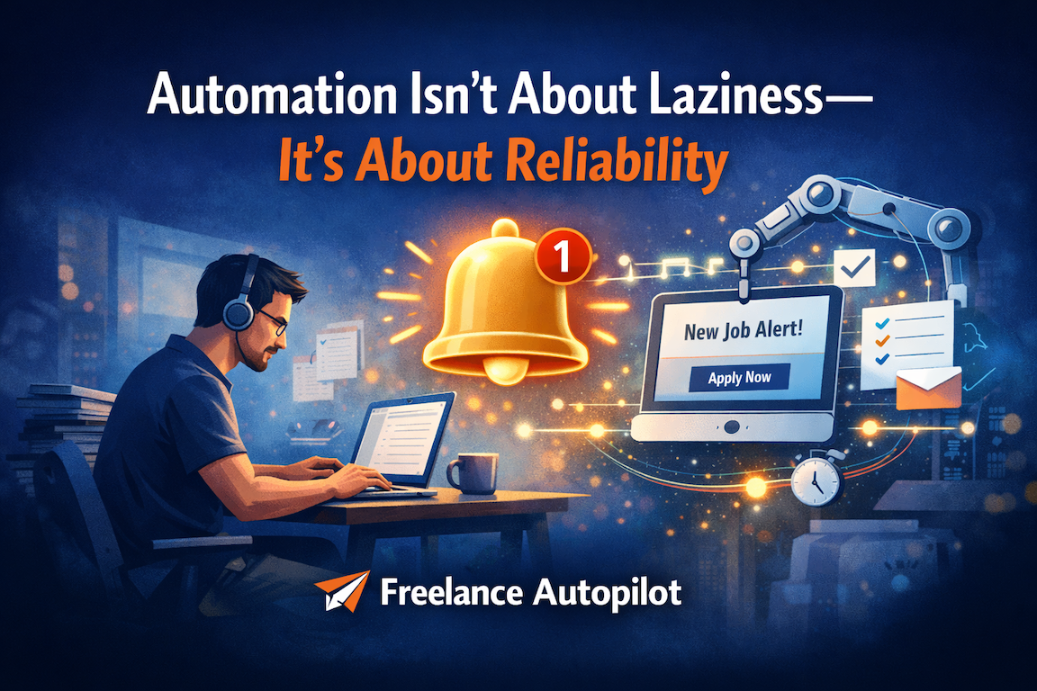 Automation Isn’t About Laziness — It’s About Reliability